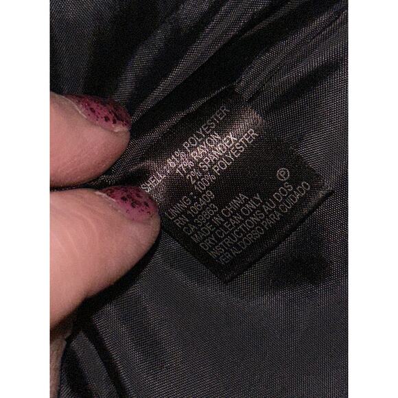 Isabella DeMarco Tahari Business Pin Stripe Single Button Notched Lapel Blazez - Picture 7 of 8